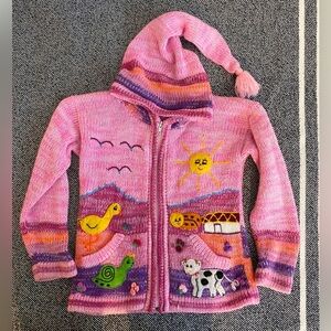 Colorful Kids Hooded Sweatshirt